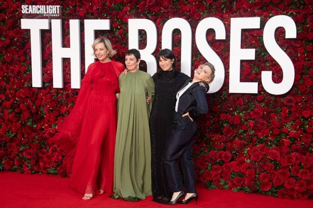 The Roses UK Premiere Arrivals at Odeon Luxe, Leicester Square, London, UK (L-R) - Allison Janney, Olivia Colman, Zoe Chao, Kate McKinnon attends The The Roses UK Premiere at Odeon Luxe, Leicester Square, London, England, UK on Thursday 28 August, 2025., Credit:Justin Ng Avalon UK, England, London, Odeon Luxe, Leicester Square Copyright: xJustinxNgx xAvalonx 1032181120