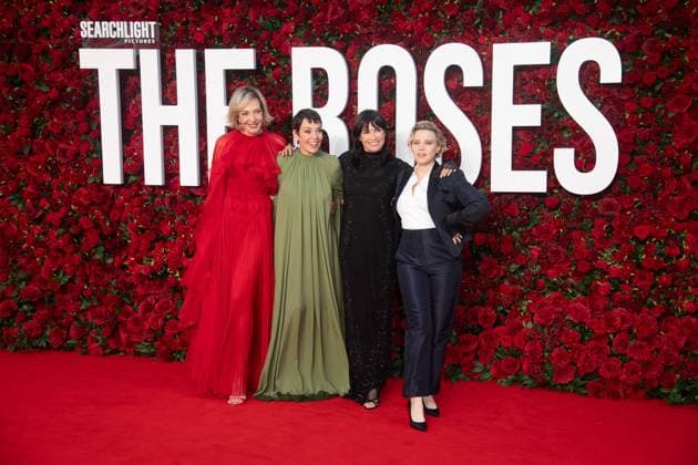 The Roses UK Premiere Arrivals at Odeon Luxe, Leicester Square, London, UK (L-R) - Allison Janney, Olivia Colman, Zoe Chao, Kate McKinnon attends The The Roses UK Premiere at Odeon Luxe, Leicester Square, London, England, UK on Thursday 28 August, 2025., Credit:Justin Ng Avalon UK, England, London, Odeon Luxe, Leicester Square Copyright: xJustinxNgx xAvalonx 1032181126