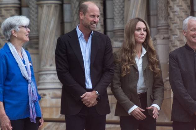 Entertainment Themen der Woche KW36 HRH The Prince and Princess Of Wales Visit Natural History Museum, London, UK - Thursday 4 September William, Prince of Wales and Catherine - Princess of Wales visit Natural History Museum, London, England, UK on Thursday 4 September, 2025 to view the Museum s newly transformed gardens and meet children and young people taking part in learning programmes which see them connecting with nature and boosting biodiversity in urban areas., Credit:Justin Ng Avalon UK, England, London, Natural History Museum Copyright: xJustinxNgx xAvalonx 1034075638