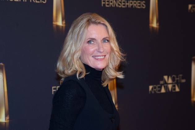 Maria FURTWAENGLER, Schauspielerin, Furtwängler, Roter Teppich, Red Carpet Show, Ankunft, arrival, Verleihung des Deutschen Fernsehpreises, Die Nacht der Kreativen - Der Deutsche Fernsehpreis 2025, Deutscher Fernsehpreis 2025 in der Flora Koeln, am 09.09.2025.