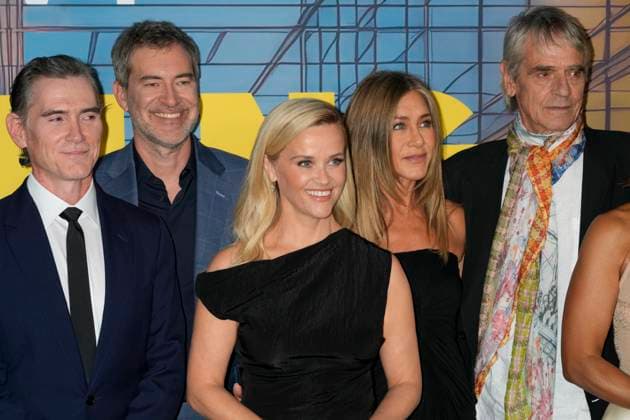 The Morning Show Season 4 Premiere Hannah Leder, William Jackson Harper, Nicole Beharie, Boyd Holbrook, NÃ stor Carbonell, Billy Crudup, Mark Duplass, Reese Witherspoon, Jennifer Aniston, Jeremy Irons, Karen Pittman, Marion Cotillard, Jon Hamm attends Apple TV+ series The Morning Show season 4 premiere, held at The Museum of Modern Art in New York City, Tuesday, September 9, 2025., Credit:Jennifer Graylock-Graylock.com Avalon United States, New York, New York, Museum of Modern Art Copyright: xJenniferxGraylock-Graylock.comx xAvalonx 1035680380