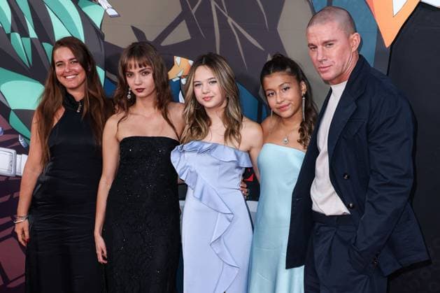 Los Angeles Premiere Of Crunchyroll s Demon Slayer: Kimetsu No Yaiba Infinity Castle Australian model Inka Williams, Everly Tatum and American actor, producer, and former model Channing Tatum arrive at the Los Angeles Premiere Of Crunchyroll s Demon Slayer: Kimetsu No Yaiba Infinity Castle held at the TCL Chinese Theatre IMAX in Hollywood, Los Angeles, California, United States. TCL Chinese Theatre IMAX, Hollywood, Los Angeles, California, USA California United States Copyright: xImagexPressxAgencyx originalFilename: collin-losangel250910_npiBj.jpg