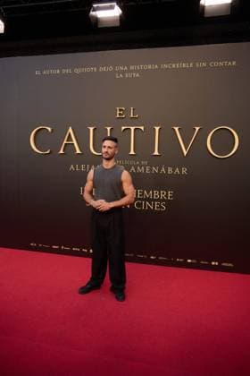 attends the premiere of the film El Cautivo directed by Alejandro Amenabar at Cine Callao in Madrid, Spain, on September 10, 2025. The movie, starring Julio Pena Fernandez, Alessandro Borghi, Miguel Rellan, Fernando Tejero, Luna Berroa, Luis Callejo, Josà Manuel Poga, Albert Salazar, Juanma Muniagurria, Jorge Asin, Mohamed Said and Walid Charaf, tells the story of Miguel de Cervantes™ captivity in Algiers in 1575. The film will be released in Spanish cinemas on September 12. Cordon Press HazhardxEspinozaxVallejos