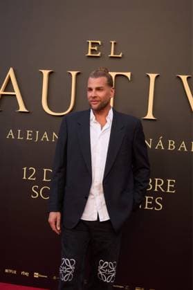 attends the premiere of the film El Cautivo directed by Alejandro Amenabar at Cine Callao in Madrid, Spain, on September 10, 2025. The movie, starring Julio Pena Fernandez, Alessandro Borghi, Miguel Rellan, Fernando Tejero, Luna Berroa, Luis Callejo, Josà Manuel Poga, Albert Salazar, Juanma Muniagurria, Jorge Asin, Mohamed Said and Walid Charaf, tells the story of Miguel de Cervantes™ captivity in Algiers in 1575. The film will be released in Spanish cinemas on September 12. Cordon Press HazhardxEspinozaxVallejos