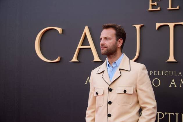 Alessandro Borghi attends the premiere of the film El Cautivo directed by Alejandro Amenabar at Cine Callao in Madrid, Spain, on September 10, 2025. The movie, starring Julio Pena Fernandez, Alessandro Borghi, Miguel Rellan, Fernando Tejero, Luna Berroa, Luis Callejo, Josà Manuel Poga, Albert Salazar, Juanma Muniagurria, Jorge Asin, Mohamed Said and Walid Charaf, tells the story of Miguel de Cervantes™ captivity in Algiers in 1575. The film will be released in Spanish cinemas on September 12. Cordon Press HazhardxEspinozaxVallejos