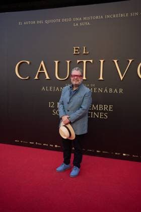 Chicote attends the premiere of the film El Cautivo directed by Alejandro Amenabar at Cine Callao in Madrid, Spain, on September 10, 2025. The movie, starring Julio Pena Fernandez, Alessandro Borghi, Miguel Rellan, Fernando Tejero, Luna Berroa, Luis Callejo, Josà Manuel Poga, Albert Salazar, Juanma Muniagurria, Jorge Asin, Mohamed Said and Walid Charaf, tells the story of Miguel de Cervantes™ captivity in Algiers in 1575. The film will be released in Spanish cinemas on September 12. Cordon Press HazhardxEspinozaxVallejos