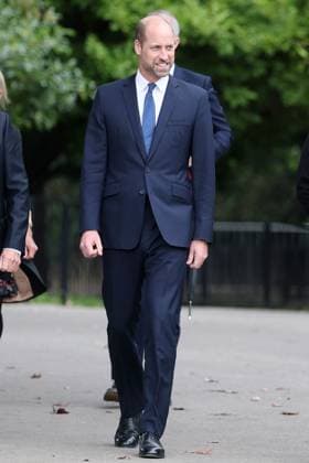 The Prince Of Wales Attends The Global Humanitarian Memorial Launch LONDON, ENGLAND - OCTOBER 01: Prince William, Prince of Wales as he attends the launch of the Global Humanitarian Memorial on October 01, 2025 in London, England. The memorial, which was created by Michael Landy and the Humanitarian Memorial Committee, celebrates humanitarians across the world and pays tribute to all those who have lost their lives whilst delivering humanitarian aid., Credit:Chris Jackson Avalon United Kingdom, England, London, Gunnersbury Park Museum Copyright: xChrisxJacksonx xAvalonx 1042327323