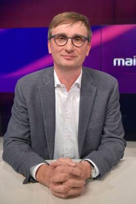 Sönke Neitzel in der ARD-Talkshow maischberger im Studio Berlin Adlershof. Berlin, 08.10.2025