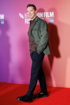 The Thing with Feathers, BFI London Film Festival, BFI Southbank, London, UK, 11 October 2025. Benedict Cumberbatch - BFI LFF - The Thing with Feathers Red Carpet at BFI Southbank, London, UK on 11th October 2025, Credit:Manuela Langotsch Avalon United Kingdom, London, BFI Southbank Copyright: xManuelaxLangotschx xAvalonx 1044823391