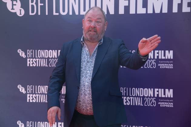 London Film Festival 2025 - The Choral Arrivals at Royal Festival Hall, Southbank, London Mark Addy attends the Headline Gala of The Choral at The 69th BFI London Film Festival at Royal Festival Hall, Southbank, London, England, UK on Sunday 12 October, 2025., Credit:Justin Ng Avalon UK, England, London, Royal Festival Hall, Southbank Copyright: xJustinxNgx xAvalonx 1044966156