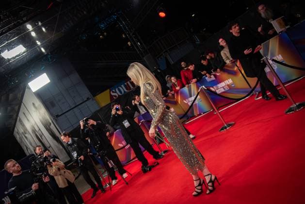 October 16, 2025, London, United Kingdom: Victoria Brown attends the Blue Moon Headline Gala during the 69th BFI London Film Festival at the The Royal Festival Hall. London United Kingdom - ZUMAs197 20251016_aaa_s197_327 Copyright: xLoredanaxSangiulianox