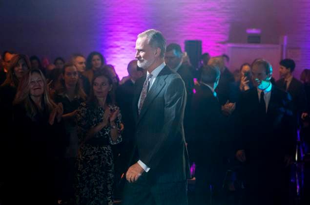 King Felipe VI on his arrival at the First Ibero-American Future Congress King Felipe VI on his arrival at the Ibero-American Future Congress, at Casa América, on October 31, 2025, in Madrid Spain Organized by the Ibero-American General Secretariat SEGIB and the Fundación Encuentros del Futuro FEF , the event will address, between October 30 and 31, issues such as the future of world order, the crisis of democracy, smart cities, neuro-rights or education in the age of artificial intelligence 31 OCTOBER 2025 Madrid Madrid Madrid Spain Copyright: xAlbertoxOrtegax 7068635