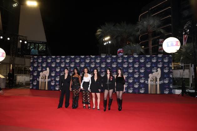 The American girl band Katseye, Manon, Daniela, Sophia, Lara, Yoonchae, Megan and Sophia at the photocall of the 27th NRJ Music Awards at the Palais des Festivals in Cannes, France, on October 31, 2025 Dominique Jacovides Bestimage 27th NRJ Music Awards in Cannes, France, on October 31, 2025 Cannes France Copyright: xDOMINIQUExJACOVIDESx xBESTIMAGExDOMINIQUExJACOVIDESx xBESTIMAGEx
