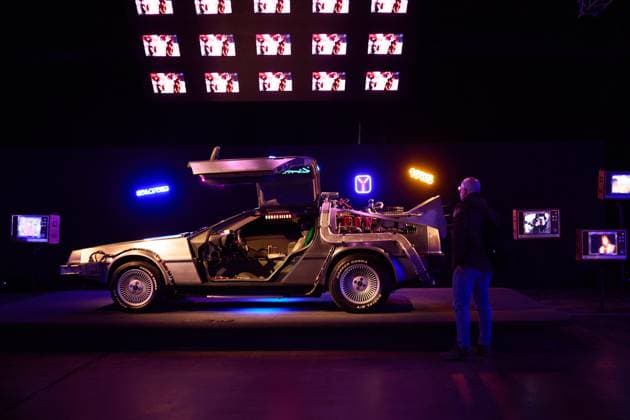Icons on Wheels Expo in Buenos Aires BUENOS AIRES, ARGENTINA – NOVEMBER 2, 2025: The original DeLorean used in one of the Back to the Future movies now belongs to the privately owned Museum of Fashion in Chile, a place that also collected the clothing from the film; undoubtedly one of the most recognizable cars in the collection, in Buenos Aires, Argentina, on November 2, 2025. The exhibition showcases 15 rare vehicles once owned by original icons from cinema, fashion, music, and culture, each displayed alongside the original clothing of its famous owner. Highlights include the DeLorean from Back to the Future, Marilyn Monroe’s luxury car, Princess Diana’s Ford Escort, and Diego Maradona’s black Ferrari. The event combines art, history, Copyright: x2025xAnadoluxLucianoxGonzalezx