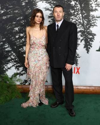Premiere Of Netflix s Train Dreams HOLLYWOOD, LOS ANGELES, CALIFORNIA, USA - NOVEMBER 03: Christine Centenera and boyfriend Joel Edgerton arrive at the Premiere Of Netflix s Train Dreams held at The Egyptian Theatre Hollywood on November 3, 2025 in Hollywood, Los Angeles, California, United States., Credit:Juan Pablo Rico Avalon United States, California, Hollywood, The Egyptian Theatre Hollywood Copyright: xJuanxPabloxRicox xAvalonx 1050184855