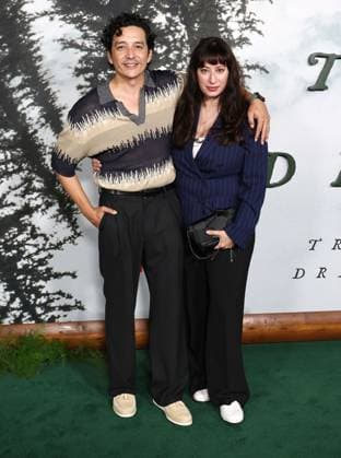 Premiere Of Netflix s Train Dreams HOLLYWOOD, LOS ANGELES, CALIFORNIA, USA - NOVEMBER 03: Gabriel Luna and wife Smaranda Luna arrive at the Premiere Of Netflix s Train Dreams held at The Egyptian Theatre Hollywood on November 3, 2025 in Hollywood, Los Angeles, California, United States., Credit:Juan Pablo Rico Avalon United States, California, Hollywood, The Egyptian Theatre Hollywood Copyright: xJuanxPabloxRicox xAvalonx 1050185813