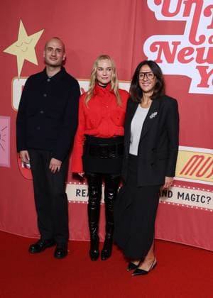 German actress and model Diane Kruger, godmother of Le Printemps Haussmann, accompanied by Laëtitia Henry, General Manager of Le Printemps Haussmann, and Jean Gasnier, General Marketing Manager of Le Printemps, inaugurates the launch of Le Printemps Haussmanns New York-colored Christmas windows from November 6, 2025 to January 4, 2026 in the 9th arrondissement of Paris, France, November 6, 2025 Denis Guignebourg Bestimage Diane Kruger during the Le Printemps Launch of Christmas Windows Animations And Lights at Le Printemps, in Paris, France, on November 6, 2025 Paris France Copyright: xDenisxGuignebourgx xBestimagexDenisxGuignebourgx xBestimagex
