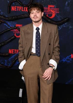 Los Angeles Premiere Of Netflix s Stranger Things Season 5 HOLLYWOOD, LOS ANGELES, CALIFORNIA, USA - NOVEMBER 06: Charlie Heaton arrives at the Los Angeles Premiere Of Netflix s Stranger Things Season 5 held at the TCL Chinese Theatre IMAX on November 6, 2025 in Hollywood, Los Angeles, California, United States., Credit:Xavier Collin Avalon United States, California, Hollywood, TCL Chinese Theatre IMAX Copyright: xXavierxCollinx xAvalonx 1050956982