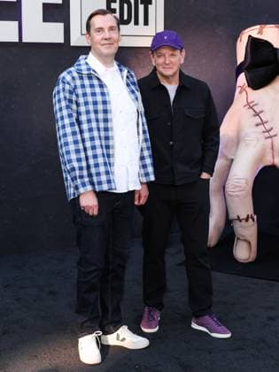 RECORD DATE NOT STATED Netflix FYSEE: The Fall Edit - Wednesday Season 2 FYC Event HOLLYWOOD, LOS ANGELES, CALIFORNIA, USA - NOVEMBER 09: Australian-British screenwriter, showrunner, producer, creator, developer, and director Miles Millar and American screenwriter, producer, writer, director, showrunner and creator Alfred Gough arrive at the Netflix FYSEE: The Fall Edit - Wednesday Season 2 FYC (For Your Consideration) Event held at the Netflix Tudum Theater on November 9, 2025 in Hollywood, Los Angeles, California, United States., Credit:Xavier Collin Avalon United States, California, Hollywood, Netflix Tudum Theater Copyright: xXavierxCollinx xAvalonx 1051630503