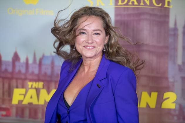 The Family Plan 2 World Premiere Arrivals at Curzon Mayfair, London, UK Sidse Babett Knudsen attends The Family Plan 2 World Premiere at Curzon Mayfair, London, England, UK on Tuesday 11 November, 2025., Credit:Justin Ng Avalon UK, England, London, Curzon Mayfair Copyright: xJustinxNgx xAvalonx 1051890744