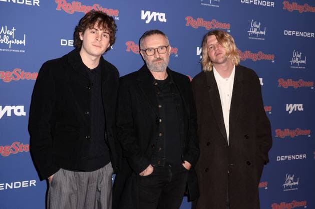 ZYN Rolling Stone UK Awards, Arrivals, at the Roundhouse, London, UK on the 20th November 2025 Royel Maddell and Otis Pavlovic of Royel Otis with Noel Hogan of The Cranberries at ZYN Rolling Stone UK Awards, Arrivals, at the Roundhouse, London, UK on the 20th November 2025, Credit:James Shaw Avalon UNITED KINGDOM, LONDON, London Copyright: xJamesxShawx xAvalonx 1053600669