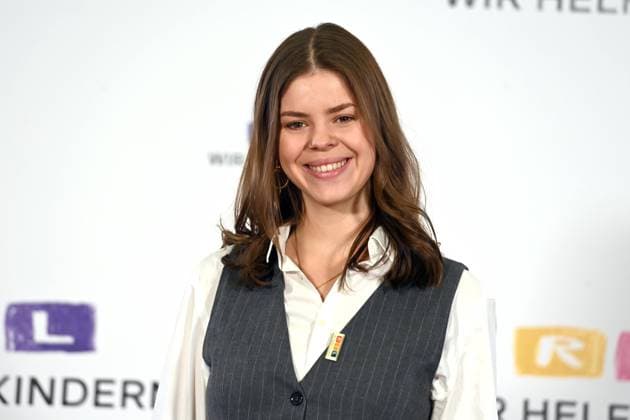 Ariana MUELLER, Müller, Moderatorin, Portraet, Porträt, Portrait, Angeschnittenes Einzelbild, Einzelmotiv, 30. RTL Spendenmarathon Wir helfen Kindern , Fernsehen, 20.-21.11.2025 in Huerth, Deutschland,