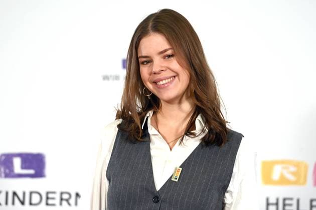 Ariana MUELLER, Müller, Moderatorin, Portraet, Porträt, Portrait, Angeschnittenes Einzelbild, Einzelmotiv, 30. RTL Spendenmarathon Wir helfen Kindern , Fernsehen, 20.-21.11.2025 in Huerth, Deutschland,