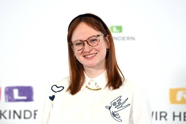 Johanna MUESSIGER, Müssiger, Moderatorin, Portraet, Porträt, Portrait, Angeschnittenes Einzelbild, Einzelmotiv, 30. RTL Spendenmarathon Wir helfen Kindern , Fernsehen, 20.-21.11.2025 in Huerth, Deutschland,