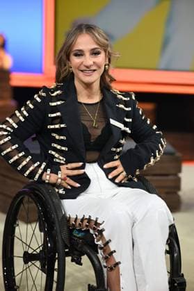 Kristina VOGEL, ehem. Bahnradfahrerin,Portraet, Porträt, Portrait, Angeschnittenes Einzelbild, Einzelmotiv, 30. RTL Spendenmarathon Wir helfen Kindern , Fernsehen, 20.-21.11.2025 in Huerth, Deutschland,