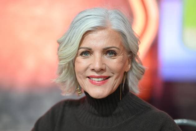 Birgit SCHROWANGE, Moderatorin, Portraet, Porträt, Portrait, Angeschnittenes Einzelbild, Einzelmotiv, 30. RTL Spendenmarathon Wir helfen Kindern , Fernsehen, 20.-21.11.2025 in Huerth, Deutschland,