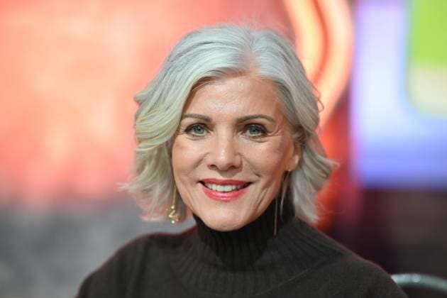 Birgit SCHROWANGE, Moderatorin, Portraet, Porträt, Portrait, Angeschnittenes Einzelbild, Einzelmotiv, 30. RTL Spendenmarathon Wir helfen Kindern , Fernsehen, 20.-21.11.2025 in Huerth, Deutschland,