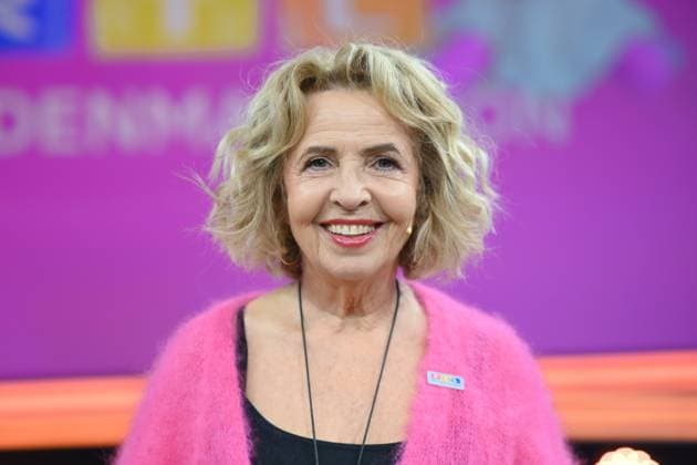 Michaela MAY, Schauspielerin, Portraet, Porträt, Portrait, Angeschnittenes Einzelbild, Einzelmotiv, 30. RTL Spendenmarathon Wir helfen Kindern , Fernsehen, 20.-21.11.2025 in Huerth, Deutschland,