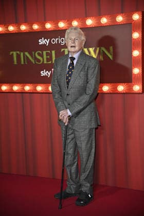 Tinsel Town world premiere, Vue Leicester Square, London, UK, 27 November 2025 Derek Jacobi at the world premiere of Tinsel Town, Vue Leicester Square, London, UK, 27 November 2025., Credit:Justin Ng Avalon United Kingdom, London Copyright: xJustinxNgx xAvalonx 1054989534