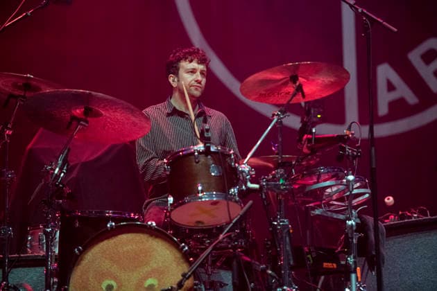 Yard Act performing live at Alexandra Palace, London, 29 November 2025 Yard Act performing live at Alexandra Palace, London, 29 November 2025 Jay Russell ,drummer Yard Act are a British rock band. Their debut album The Overload was released in ˜22 and debuted at number 2 on the UK Albums Chart. Critics have categorised the band s music as post-punk and indie rock. Their lyrics are often political, discussing opposition to topics including capitalism, gentrification and social class, told using dark humor and cynical storytelling , Credit:Dafydd Owen Avalon Alexandra Palace, London Copyright: xDafyddxOwenx xAvalonx 1055524712