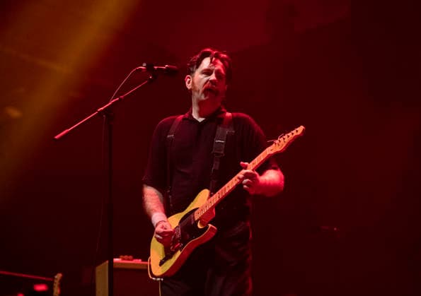 Yard Act performing live at Alexandra Palace, London, 29 November 2025 Yard Act performing live at Alexandra Palace, London, 29 November 2025 Sam Shjipstone ,guitarist Yard Act are a British rock band. Their debut album The Overload was released in ˜22 and debuted at number 2 on the UK Albums Chart. Critics have categorised the band s music as post-punk and indie rock. Their lyrics are often political, discussing opposition to topics including capitalism, gentrification and social class, told using dark humor and cynical storytelling , Credit:Dafydd Owen Avalon Alexandra Palace, London Copyright: xDafyddxOwenx xAvalonx 1055524833