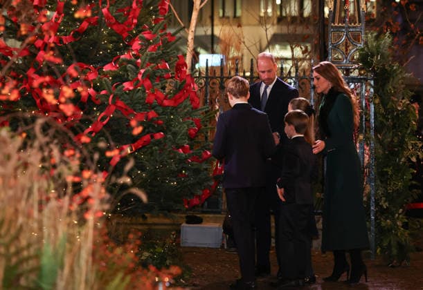 The Together At Christmas Carol Service Catherine, Princess of Wales, Prince William, Prince of Wales, Prince George, Princess Charlotte and Prince Louis attend the fifth ˜Together At Christmas™ Carol Service at Westminster Abbey, London, UK, 05 December 2025., Credit:Andrew Parsons Kensington Palace Avalon United Kingdom, England, London Copyright: xAndrewxParsonsx xKensingtonxPalacex xAvalonx 1056773760