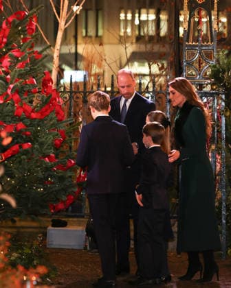 The Together At Christmas Carol Service Catherine, Princess of Wales, Prince William, Prince of Wales, Prince George, Princess Charlotte and Prince Louis attend the fifth ˜Together At Christmas™ Carol Service at Westminster Abbey, London, UK, 05 December 2025., Credit:Andrew Parsons Kensington Palace Avalon United Kingdom, England, London Copyright: xAndrewxParsonsx xKensingtonxPalacex xAvalonx 1056773799