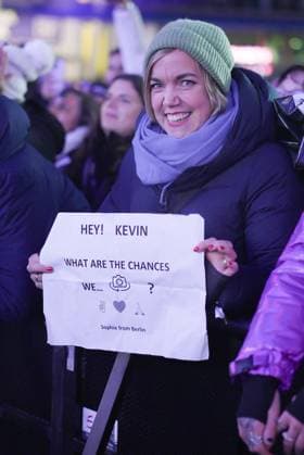 04.12.2025, Schladming, AUT, Unterwegs in Steiermark, Ski Opening 2025, Konzert, im Bild Backstreet Boys, Feature, Übersicht, Planai Stadion, Feature, Fan, Konzert,