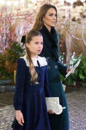 Members Of The Royal Family Attend The Together At Christmas Carol Service LONDON, ENGLAND - DECEMBER 05: Princess Charlotte of Wales and Catherine, Princess of Wales depart from the Together At Christmas Carol Service at Westminster Abbey on December 05, 2025 in London, England. Led by The Princess and supported by The Royal Foundation, the annual event offered a chance to pause and reflect on the values of love, compassion, and the connections we share. The service also highlighted remarkable individuals from across the UK who have demonstrated extraordinary kindness, empathy, and support within their communities., Credit:Chris Jackson Avalon United Kingdom, England, London, Westminster Abbey Copyright: xChrisxJacksonx xAvalonx 1056827915