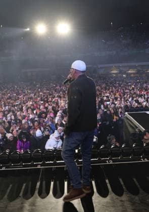06.12.2025, Schladming, AUT, Unterwegs in Steiermark, Ski Opening 2025, Überraschungsauftritt, DJ-Ötzi, Backstreet Boys, im Bild DJ Ötzi, Gerry Friedle,