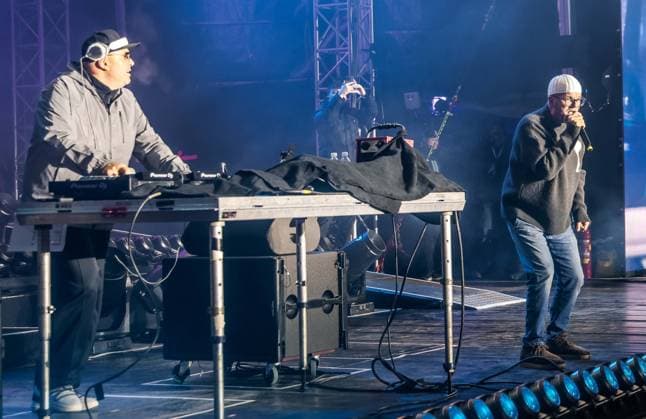 06.12.2025, Schladming, AUT, Unterwegs in Steiermark, Ski Opening 2025, Überraschungsauftritt, DJ-Ötzi, Backstreet Boys, im Bild DJ Ötzi, Gerry Friedle,