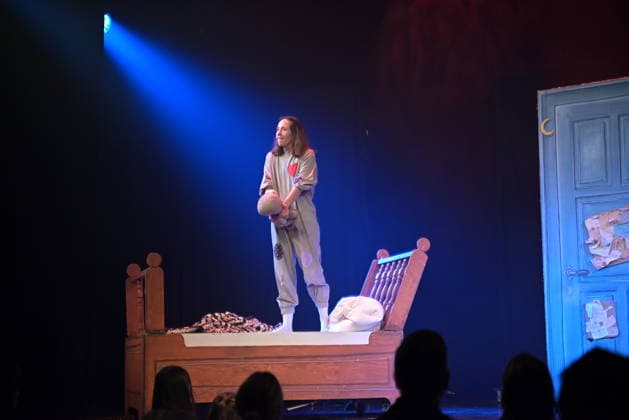 RECORD DATE NOT STATED Anouk, Premiere, GOP, Theater, Essen, Kindermusical, Autoren, Hendrikje Balsmeyer, Peter Maffay, Schauspieler, Anouk Leonie Ocker, Großmutter und Affi Barbara Köhler, Mutter Alina Hill, Vater Mathias Meffert, Yaris Vincent Heinen, Großvater Sebastian Ciminski-Knille bzw. Ambrogio Vinella Copyright: xHWxRIECKx