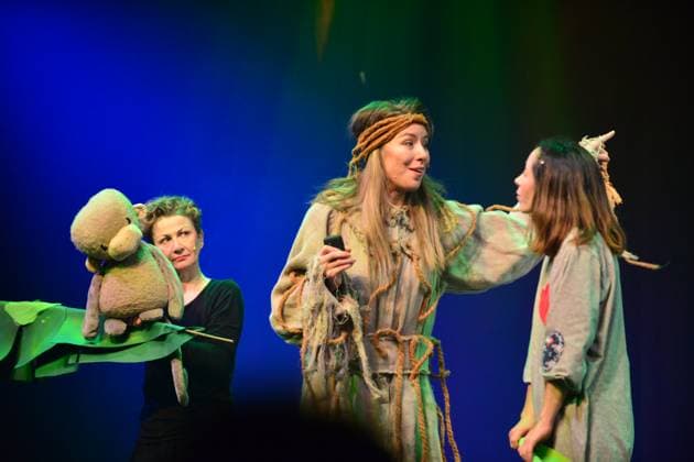 RECORD DATE NOT STATED Anouk, Premiere, GOP, Theater, Essen, Kindermusical, Autoren, Hendrikje Balsmeyer, Peter Maffay, Schauspieler, Anouk Leonie Ocker, Großmutter und Affi Barbara Köhler, Mutter Alina Hill, Vater Mathias Meffert, Yaris Vincent Heinen, Großvater Sebastian Ciminski-Knille bzw. Ambrogio Vinella Copyright: xHWxRIECKx