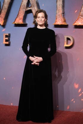 Avatar: Fire and Ash UK premiere, BFI IMAX, London, UK, 11 December 2025 Sigourney Weaver at the UK premiere of Avatar: Fire and Ash, BFI IMAX, London, UK, 11 December 2025., Credit:Julie Edwards Avalon United Kingdom, London Copyright: xJuliexEdwardsx xAvalonx 1058491400