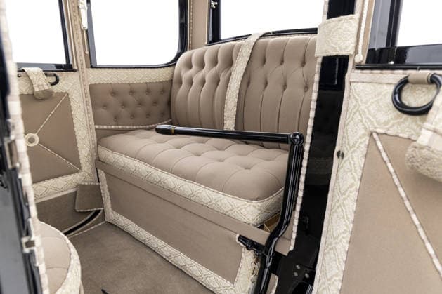 One of first ever electric cars – made 113 years ago – set to sell for £375,000 Story from Jam Press (First Electric Car) Pictured: Inside the restored Baker Electric Model V, built in 1912. One of first ever electric cars – made 113 years ago – set to sell for £375,000 One of the first ever electric cars is set to sell for £375,000. The restored Baker Electric Model V, built in 1912, is heading to auction. It’s widely regarded as one of the finest early electric cars ever produced. The car being offered is a Model V four-passenger Special Extension Coupe, one of the last and most desirable enclosed Baker designs. It features elegant, lightweight aluminium bodywork, a style discontinued shortly after, as reported by Luxury Auto News. Copyright: xJamxPress CourtesyxofxRMxSotheby s