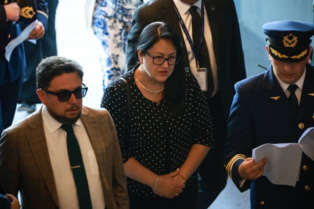 Santiago, December 22, 2025 President Gabriel Boric participates in the inauguration of the National Space Center located in the Cerrillos district Diego Martin Aton Chile, Aton 1113810 jpeg Copyright: DiegoxMartin