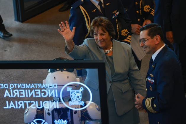 Santiago, December 22, 2025 President Gabriel Boric participates in the inauguration of the National Space Center located in the Cerrillos district Diego Martin Aton Chile, Aton 1113812 jpeg Copyright: DiegoxMartin