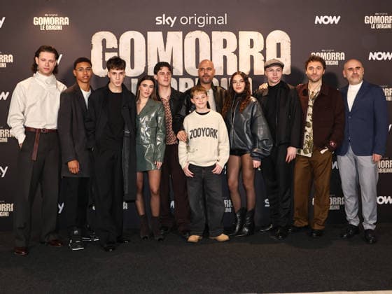 Rome, Barberini Cinema, photocall for the Sky series Gomorrah - The Origins. Pictured: Francesco Pellegrino, Junior Rancel Rodriguez Arcia, Fabiola Balestriere, Luca Lubrano, Antonio Incalza, Marco D Amore, Tullia Venezia, Antonio Del Duca, Flavio Furno, and Francesco Ghiaccio. Copyright: xMarcoxProvvisionatox xipa-agency.netx xMarcoxProvvisionatox IPA_Agency_IPA69625953