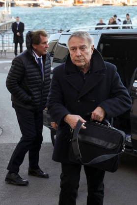 Max Guazzini and Bird League president Allain Bougrain Dubourg Arrive at Brigitte Bardots funeral in the Notre Dame de lAssomption parish church in Saint Tropez, France, on January 7, 2026 Brigitte Bardot, an emblematic figure of French cinema and an international icon, died on December 28, 2025 at the age of 91 at her legendary La Madrague estate, in Saint Tropez, France Revealed to the world through her role in Et DieuÖ créa la femme , she had helped make Saint Tropez a world-famous landmark The actress will be laid to rest on January 7, 2026 in the Saint Tropez marine cemetery, alongside her father Louis Bardot 1896 1975 and her mother Anne Marie Mucel 1912 1978 A religious ceremony will be held beforehand in the Saint Tropez church, wh Copyright: xJACOVIDES-MOREAUx xBESTIMAGExJACOVIDES-MOREAUx xBESTIMAGEx