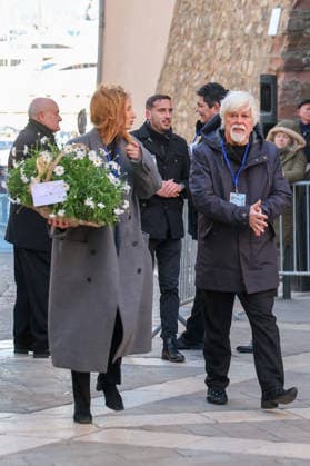 Paul Watson Arrivals at Brigitte Bardots funeral in the Parish Church of Notre Dame de lAssomption in Saint Tropez, France, on January 7, 2026 Brigitte Bardot, an emblematic figure of French cinema and an international icon, died on December 28, 2025 at the age of 91 at her legendary estate of La Madrague, in Saint Tropez France Revealed to the world through her role in Et DieuÖ créa la femme , she had contributed to making Saint Tropez a world-famous place The actress will be buried on January 7, 2026 in the Saint Tropez marine cemetery, alongside her father Louis Bardot 1896 1975 and her mother Anne Marie Mucel 1912 1978 A religious ceremony will be held beforehand in the Saint Tropez church, where relatives, Jacovides Moreau Bestimage A Copyright: xJACOVIDES-MOREAUx xBESTIMAGExJACOVIDES-MOREAUx xBESTIMAGEx